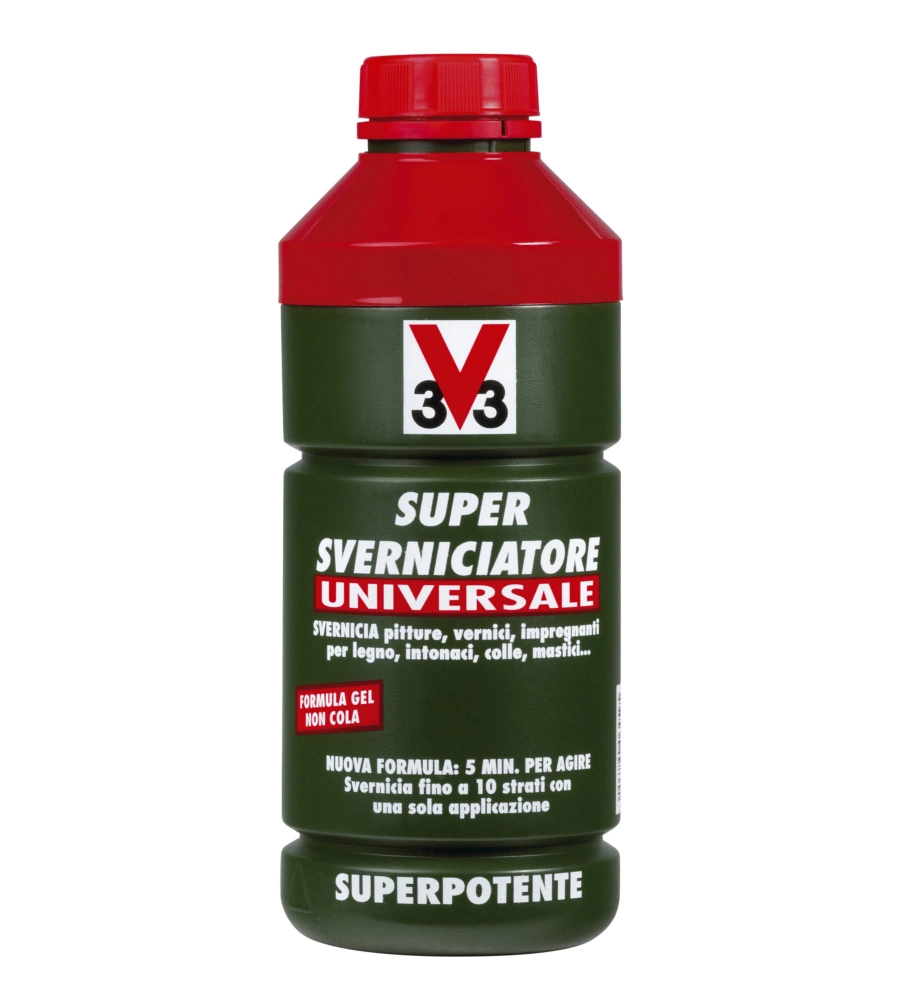 Super sverniciatore gel express multisupporto - trasparente - 1 litri